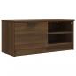 Preview: TV-Schrank Braun Ereiche 80x35x36,5 cm Holzwerkstoff