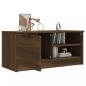 Preview: TV-Schrank Braun Ereiche 80x35x36,5 cm Holzwerkstoff