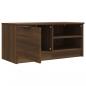 Preview: TV-Schrank Braun Ereiche 80x35x36,5 cm Holzwerkstoff