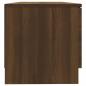 Preview: TV-Schrank Braun Ereiche 80x35x36,5 cm Holzwerkstoff