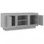 Preview: TV-Schrank Grau Sonoma 102x35x45 cm Holzwerkstoff