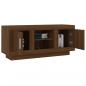 Preview: TV-Schrank Braun Eichen-Optik 102x35x45 cm Holzwerkstoff