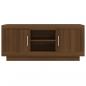 Preview: TV-Schrank Braun Eichen-Optik 102x35x45 cm Holzwerkstoff