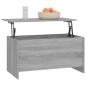 Preview: Couchtisch Grau Sonoma 102x55,5x52,5 cm Holzwerkstoff