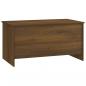 Preview: Couchtisch Braun Eichen-Optik 102x55,5x52,5 cm Holzwerkstoff