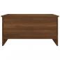 Preview: Couchtisch Braun Eichen-Optik 80x55,5x41,5 cm Holzwerkstoff