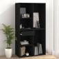 Preview: Kosmetikschrank Schwarz 80x40x75 cm Holzwerkstoff