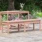 Preview: Gartenbank 2-Sitzer 159,5x44x45 cm Massivholz Douglasie