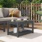 Preview: ARDEBO.de - Gartentisch Grau 82,5x50,5x45 cm Massivholz Kiefer