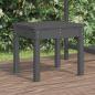 Preview: ARDEBO.de - Gartenbank Grau 50x44x45 cm Massivholz Kiefer