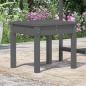 Preview: Gartenbank Grau 50x44x45 cm Massivholz Kiefer