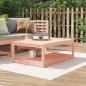 Preview: ARDEBO.de - Gartentisch 121x82,5x45 cm Massivholz Douglasie