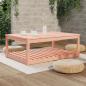 Preview: Gartentisch 121x82,5x45 cm Massivholz Douglasie