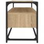 Preview: TV-Schrank Sonoma-Eiche 80x35x45 cm Holzwerkstoff