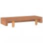 Preview: Wandregale 2 Stk. 40x15x4 cm Massivholz Teak