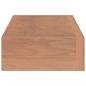 Preview: Wandregale 2 Stk. 60x15x4 cm Massivholz Teak