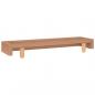 Preview: Wandregale 2 Stk. 60x15x4 cm Massivholz Teak