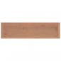 Preview: Wandregale 2 Stk. 60x15x4 cm Massivholz Teak