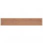 Preview: Wandregale 2 Stk. 90x15x4 cm Massivholz Teak