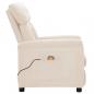 Preview: Massagesessel Beige Mikrofasergewebe