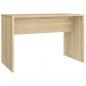 Preview: Schminkhocker Sonoma-Eiche 70x35x45 cm Holzwerkstoff