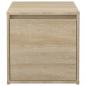 Preview: Schubladenbox Sonoma-Eiche 40,5x40x40 cm Holzwerkstoff