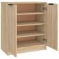 Preview: Schuhschrank Sonoma-Eiche 59x35x70 cm Holzwerkstoff