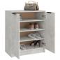 Preview: Schuhschrank Betongrau 59x35x70 cm Holzwerkstoff