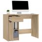 Preview: Schreibtisch Sonoma-Eiche 100x50x75 cm Holzwerkstoff