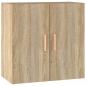 Preview: Wandschrank Sonoma-Eiche 60x30x60 cm Holzwerkstoff