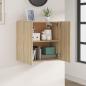 Preview: Wandschrank Sonoma-Eiche 60x30x60 cm Holzwerkstoff