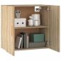 Preview: Wandschrank Sonoma-Eiche 60x30x60 cm Holzwerkstoff