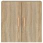 Preview: Wandschrank Sonoma-Eiche 60x30x60 cm Holzwerkstoff