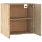 Preview: Wandschrank Sonoma-Eiche 60x30x60 cm Holzwerkstoff