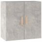 Preview: Wandschrank Betongrau 60x30x60 cm Holzwerkstoff 