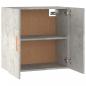 Preview: Wandschrank Betongrau 60x30x60 cm Holzwerkstoff 