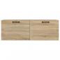 Preview: Wandschrank Sonoma-Eiche 100x36,5x35 cm Holzwerkstoff