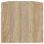 Preview: Wandschrank Sonoma-Eiche 100x36,5x35 cm Holzwerkstoff