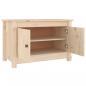 Preview: Schuhschrank 70x38x45,5 cm Massivholz Kiefer