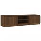 Preview: TV-Schrank Braun Eichen-Optik 140x40x35,5 cm Holzwerkstoff