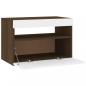 Preview: TV-Schrank mit LED-Leuchten Braun Eichen-Optik 60x35x40 cm