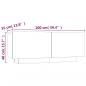 Preview: TV-Schrank Grau Sonoma 100x35x40 cm Holzwerkstoff