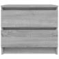 Preview: Nachttische 2 Stk. Grau Sonoma 50x39x43,5 cm Holzwerkstoff