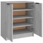 Preview: Schuhschrank Grau Sonoma 59x35x70 cm Holzwerkstoff