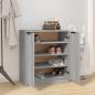 Preview: Schuhschrank Grau Sonoma 59x35x70 cm Holzwerkstoff