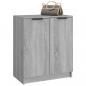 Preview: Schuhschrank Grau Sonoma 59x35x70 cm Holzwerkstoff