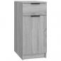 Preview: Schreibtischschrank Grau Sonoma 33,5x50x75 cm Holzwerkstoff