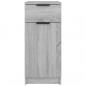 Preview: Schreibtischschrank Grau Sonoma 33,5x50x75 cm Holzwerkstoff