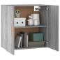 Preview: Wandschrank Grau Sonoma 60x30x60 cm Holzwerkstoff