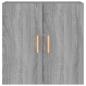 Preview: Wandschrank Grau Sonoma 60x30x60 cm Holzwerkstoff